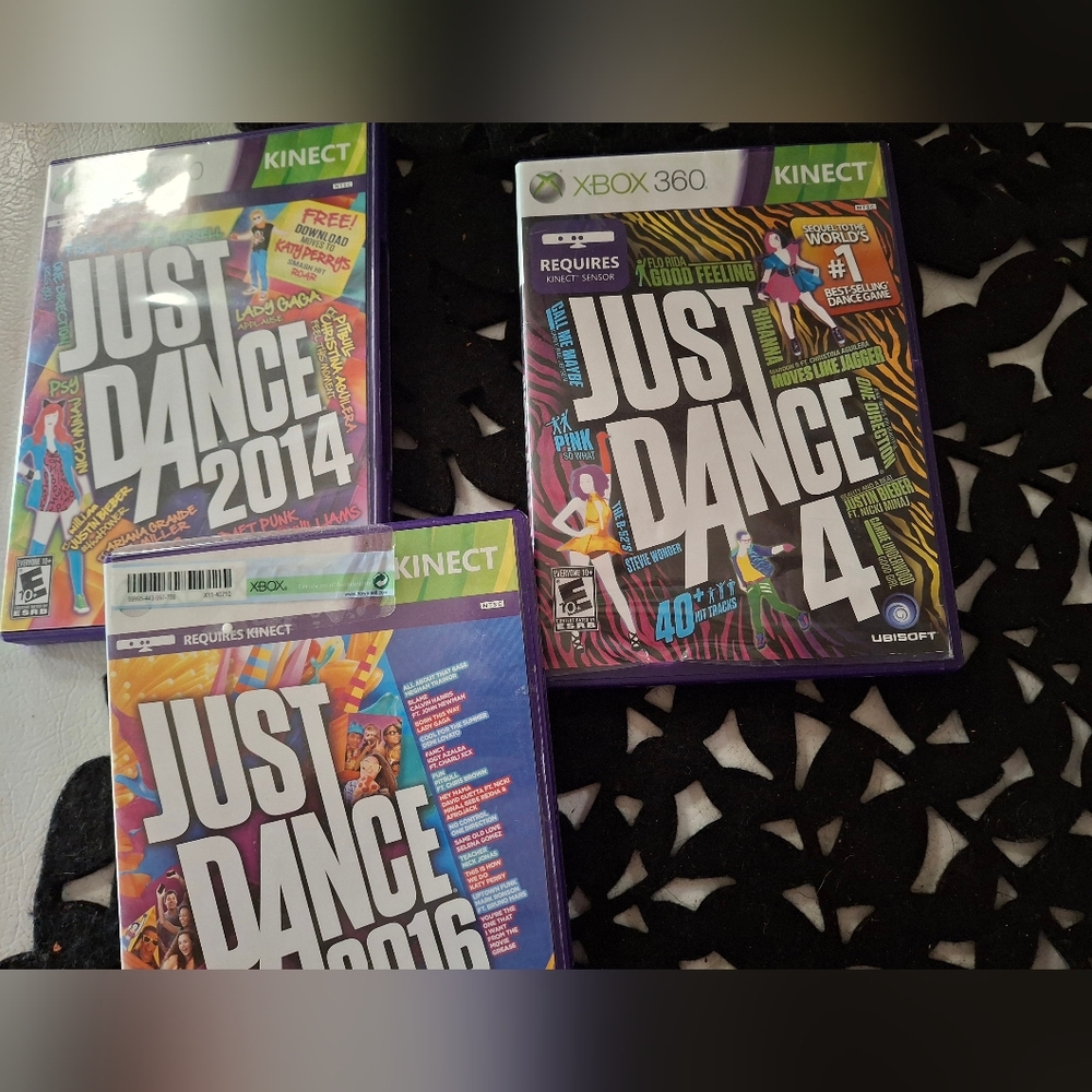 Just Dance Xbox 360 Game Bundle